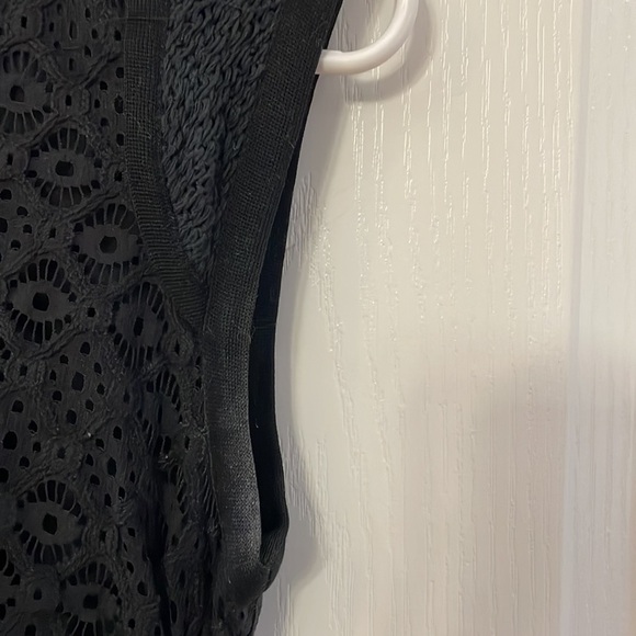 Sea New York Black EYELET Dress Size 2 - Picture 4 of 7